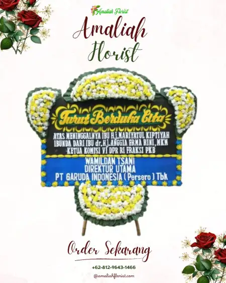 Papan Bunga Duka Wedding Outdoor Serang