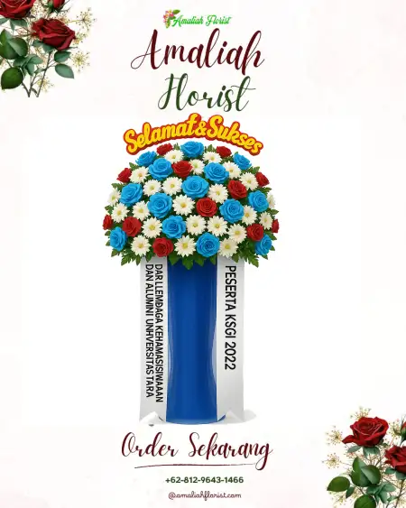 Standing Flowers Wedding Outdoor Serang